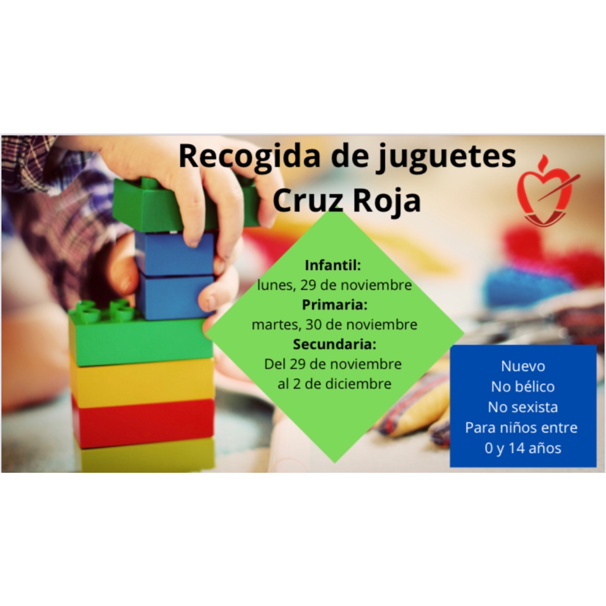 Campa A De Cruz Roja Recogida De Juguetes Colegio San Agust N